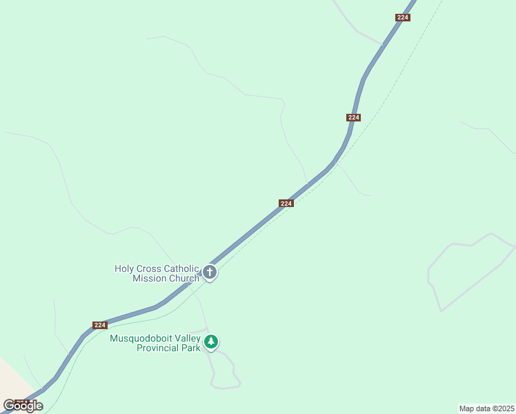 map of restaurants, bars, coffee shops, grocery stores, and more near 11558 Nova Scotia 224 in Middle Musquodoboit