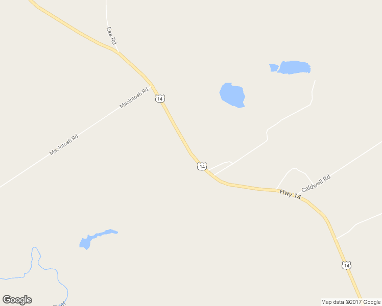 map of restaurants, bars, coffee shops, grocery stores, and more near 5871 Highway 14 in Upper Nine Mile River