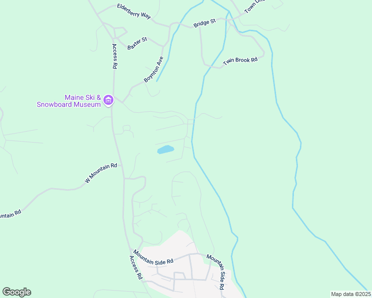map of restaurants, bars, coffee shops, grocery stores, and more near 2609 Alder Brook Lane in Carrabassett Valley