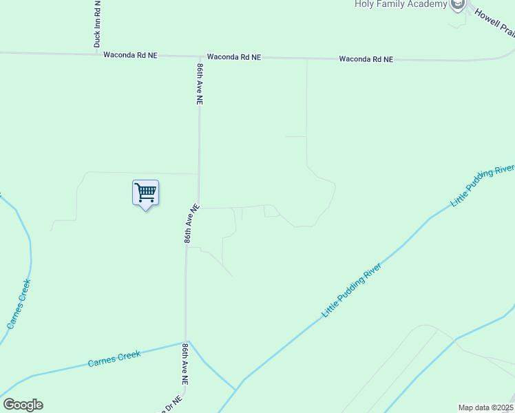 map of restaurants, bars, coffee shops, grocery stores, and more near 8872 Umatilla Street Northeast in Salem