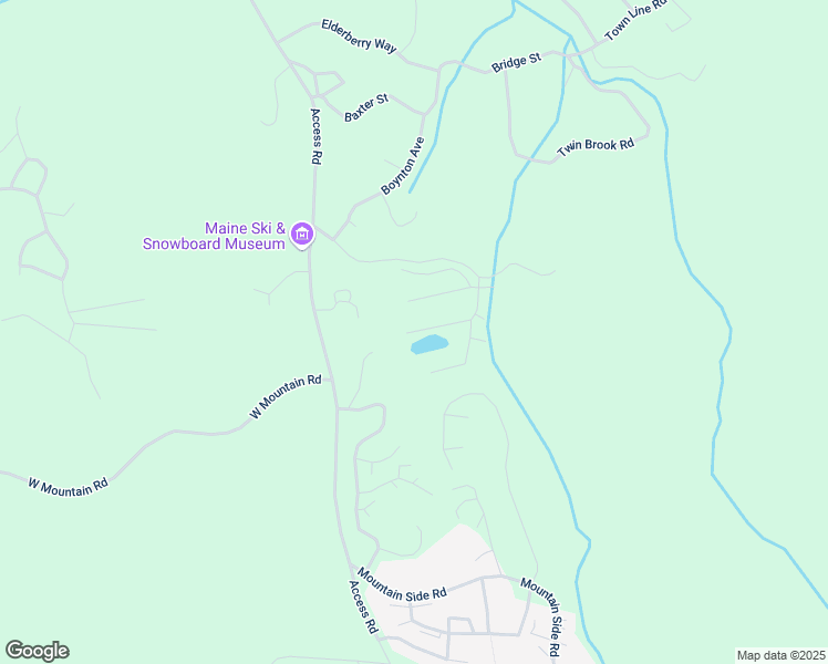 map of restaurants, bars, coffee shops, grocery stores, and more near 2609 Alder Brook Lane in Carrabassett Valley