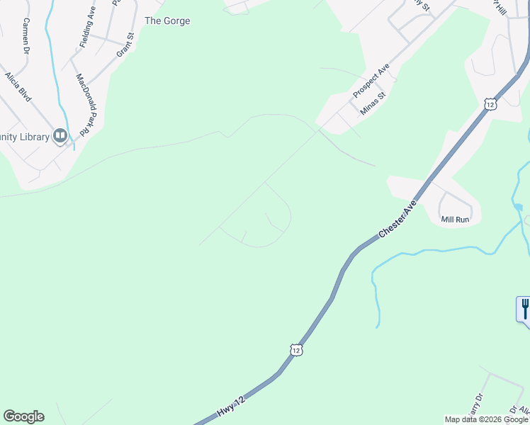 map of restaurants, bars, coffee shops, grocery stores, and more near 45 White Tail Court in Kentville