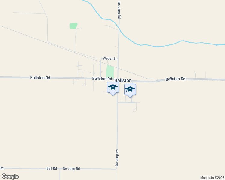 map of restaurants, bars, coffee shops, grocery stores, and more near 9040 De Jong Road in Amity