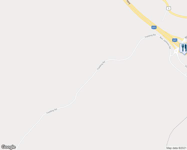 map of restaurants, bars, coffee shops, grocery stores, and more near Fielding Road in Kings County