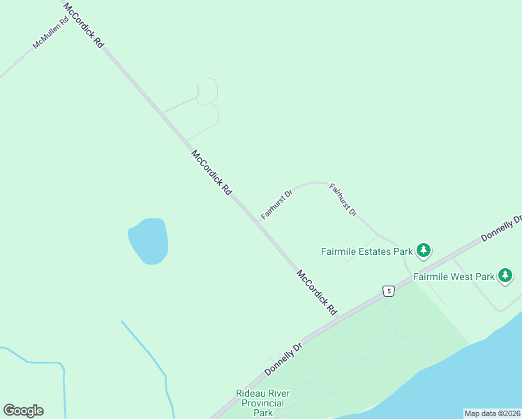 map of restaurants, bars, coffee shops, grocery stores, and more near 7665 Fairhurst Drive in Kemptville