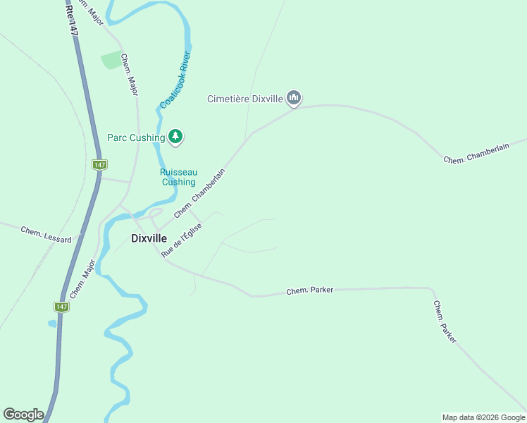 map of restaurants, bars, coffee shops, grocery stores, and more near 125 Rue des Pommiers in Dixville