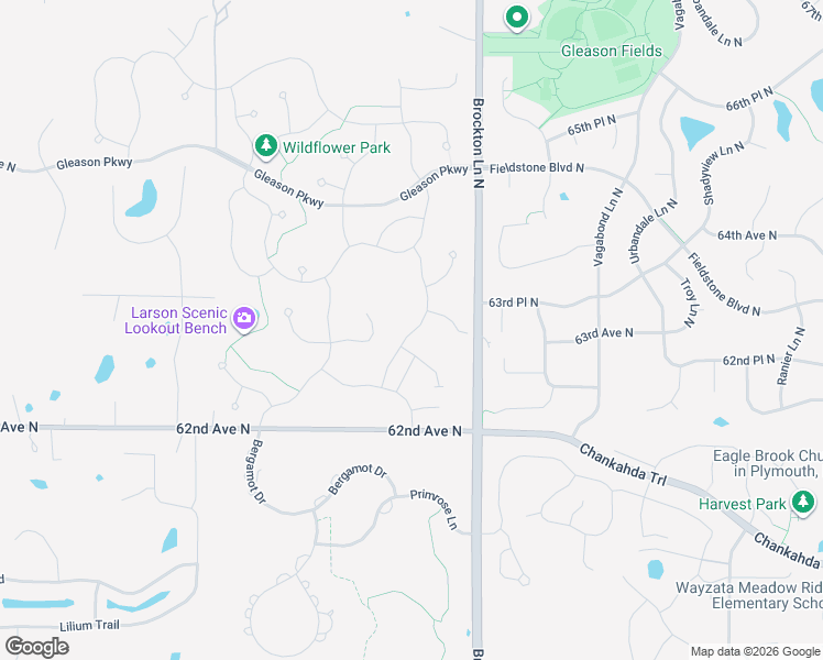 map of restaurants, bars, coffee shops, grocery stores, and more near 6351 County Road 101 in Corcoran