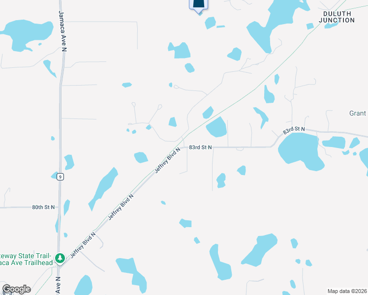 map of restaurants, bars, coffee shops, grocery stores, and more near 8301 Jody Avenue North in Stillwater
