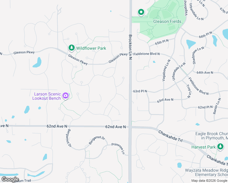 map of restaurants, bars, coffee shops, grocery stores, and more near 6351 County Road 101 in Corcoran
