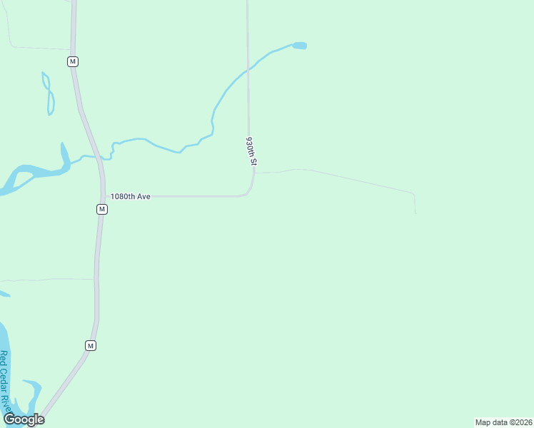 map of restaurants, bars, coffee shops, grocery stores, and more near E9298 1080th Avenue in Colfax