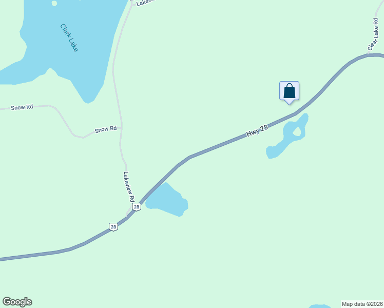 map of restaurants, bars, coffee shops, grocery stores, and more near 31105 Ontario 28 in Bancroft