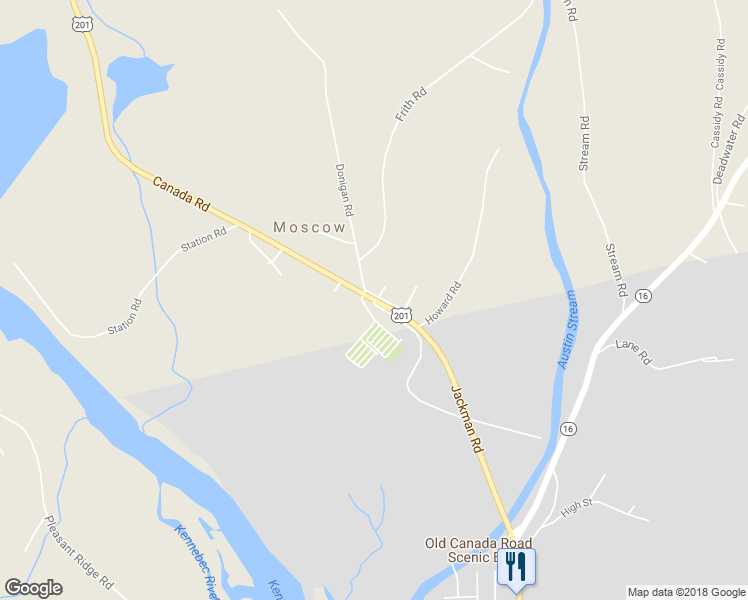 map of restaurants, bars, coffee shops, grocery stores, and more near 16 Bemis Street in Moscow