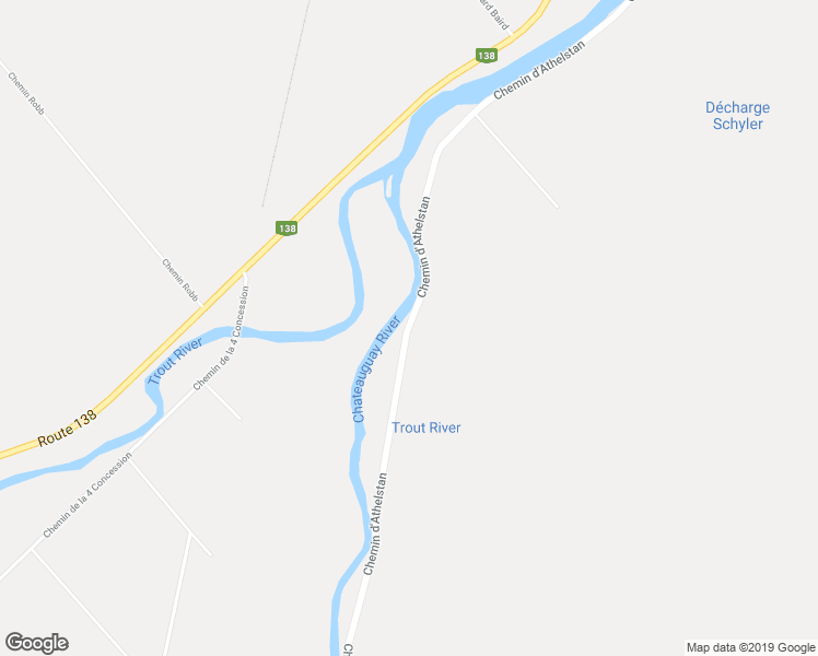 map of restaurants, bars, coffee shops, grocery stores, and more near 2053 Chemin d'Athelstan in Montérégie