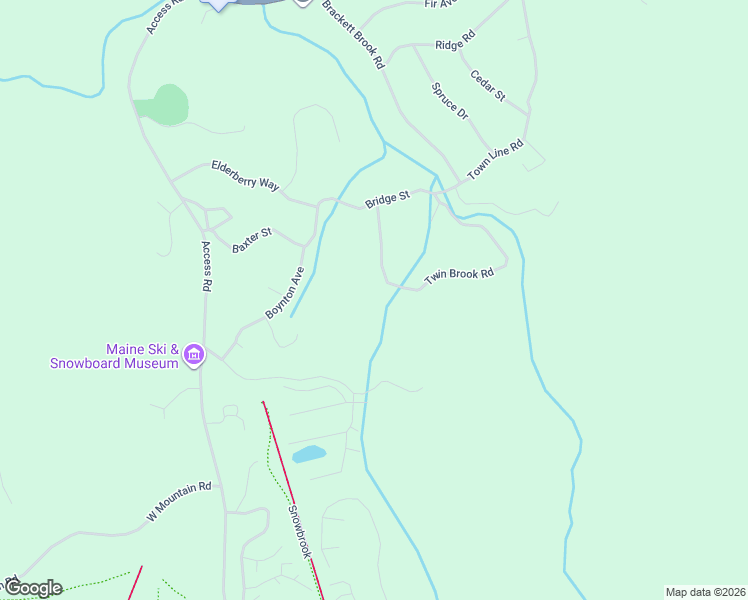 map of restaurants, bars, coffee shops, grocery stores, and more near 5000-5004 Twin Brook Road in Carrabassett Valley