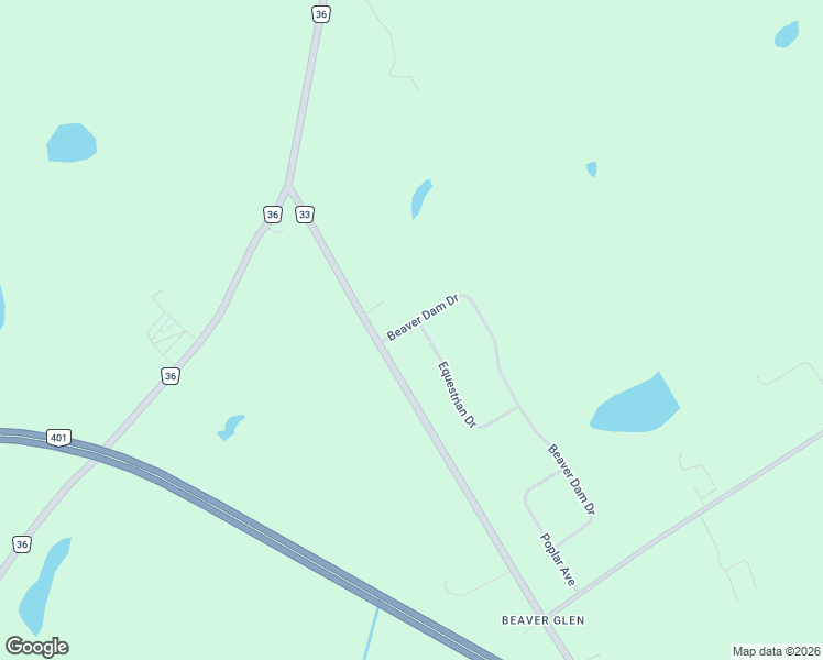 map of restaurants, bars, coffee shops, grocery stores, and more near 16936 Beaver Dam Drive in Stormont, Dundas and Glengarry United Counties