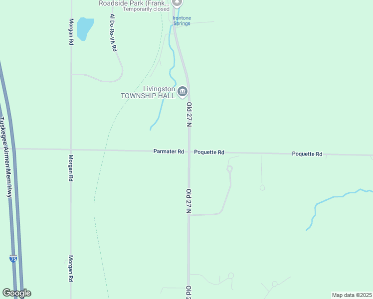 map of restaurants, bars, coffee shops, grocery stores, and more near Poquette Road in Gaylord