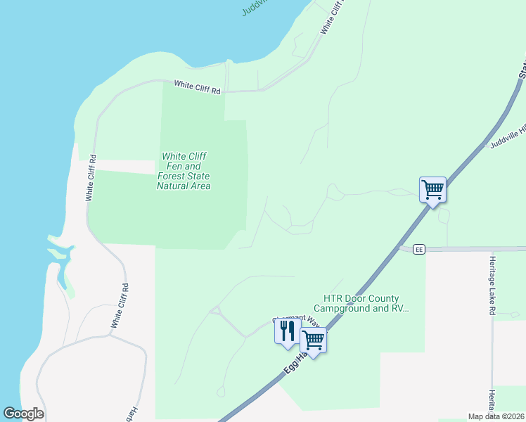 map of restaurants, bars, coffee shops, grocery stores, and more near 4515 Daisy Patch Road in Egg Harbor