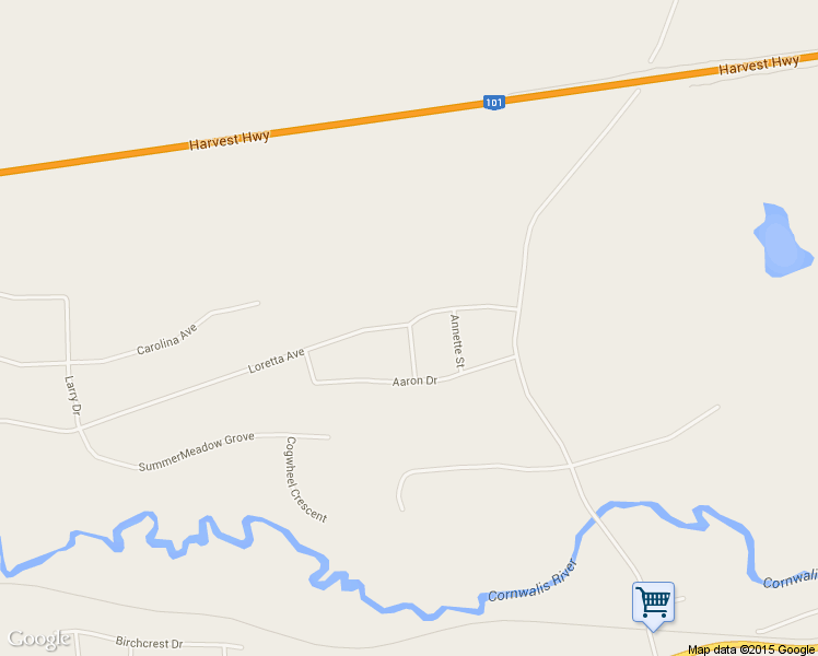 map of restaurants, bars, coffee shops, grocery stores, and more near 1579 Charlene Street in Coldbrook