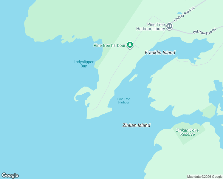 map of restaurants, bars, coffee shops, grocery stores, and more near 127 Pine Tree Harbour Road in Miller Lake
