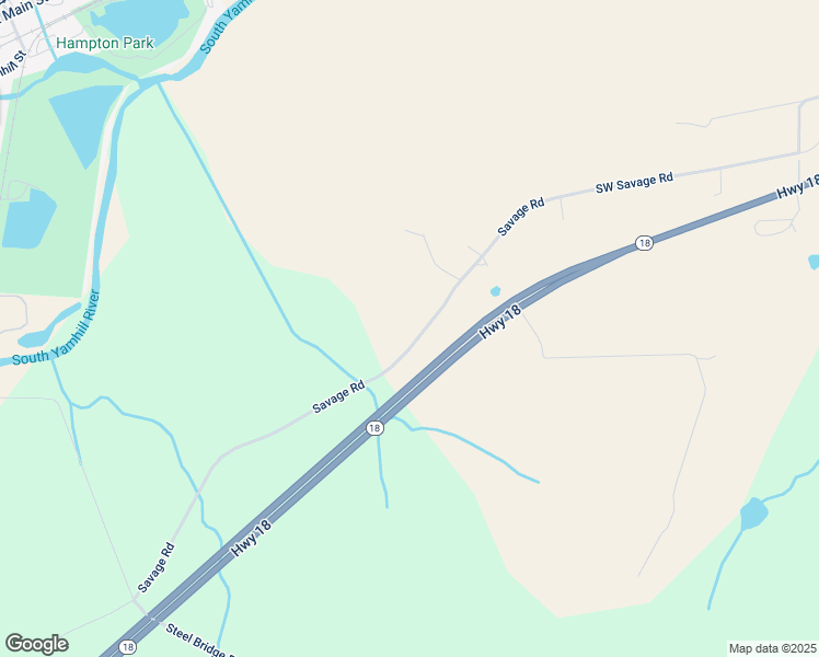 map of restaurants, bars, coffee shops, grocery stores, and more near 21425 Savage Road in Sheridan