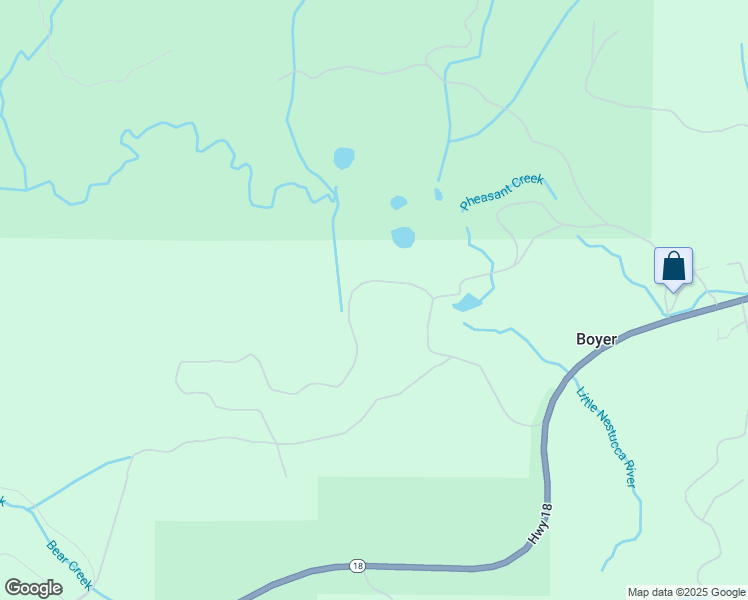 map of restaurants, bars, coffee shops, grocery stores, and more near 29500 Salmon River Highway in Grand Ronde