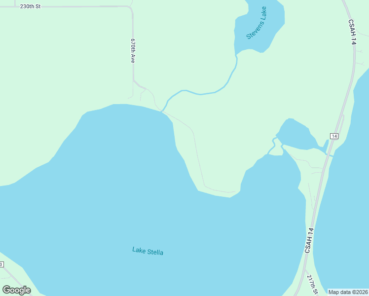 map of restaurants, bars, coffee shops, grocery stores, and more near 22425 670th Avenue in Darwin