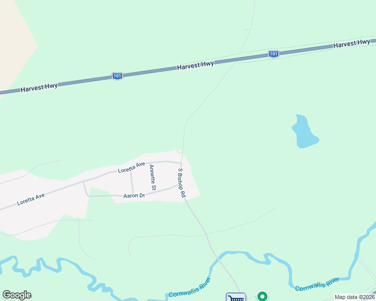 map of restaurants, bars, coffee shops, grocery stores, and more near 1698-1764 South Bishop Road in Coldbrook