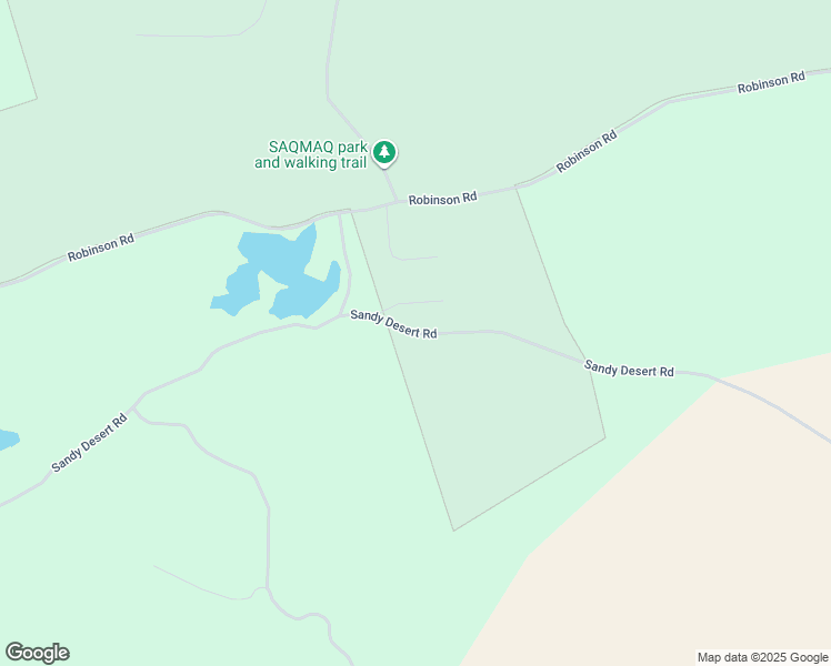 map of restaurants, bars, coffee shops, grocery stores, and more near Sandy Desert Road in Hardwood Lands