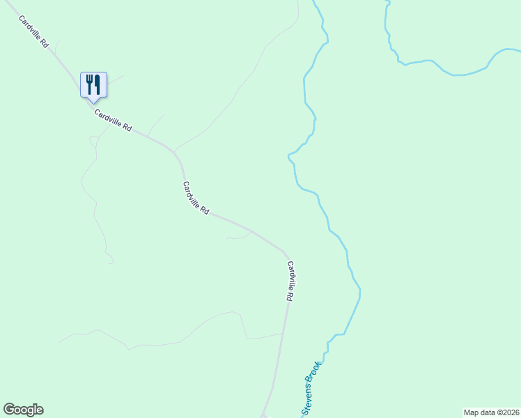 map of restaurants, bars, coffee shops, grocery stores, and more near 20 Cardville Road in Greenbush