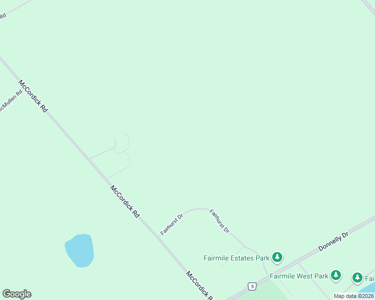 map of restaurants, bars, coffee shops, grocery stores, and more near 7615 McCordick Road in Kemptville