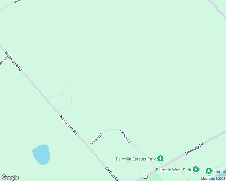 map of restaurants, bars, coffee shops, grocery stores, and more near 7615 McCordick Road in Kemptville