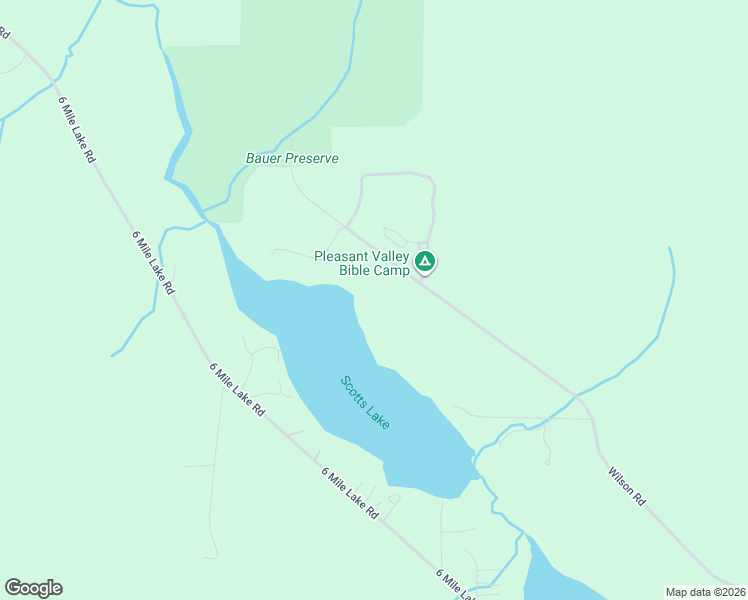 map of restaurants, bars, coffee shops, grocery stores, and more near 3555 Wilson Road in East Jordan