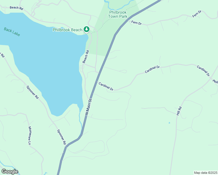 map of restaurants, bars, coffee shops, grocery stores, and more near Cardinal Drive in Pittsburg