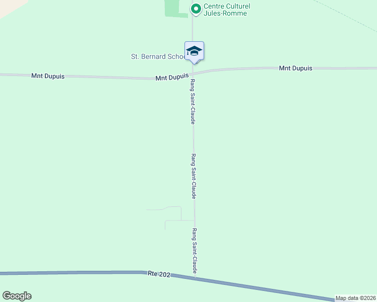 map of restaurants, bars, coffee shops, grocery stores, and more near 148 Rang Saint-Claude in Saint-Bernard-de-Lacolle
