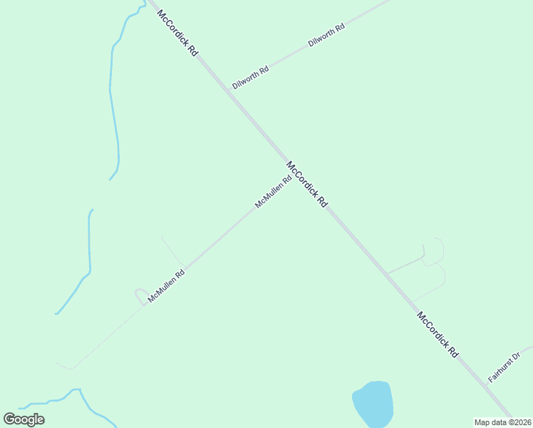 map of restaurants, bars, coffee shops, grocery stores, and more near 2630 McMullen Road in Ottawa