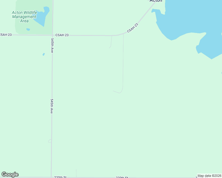 map of restaurants, bars, coffee shops, grocery stores, and more near 22725 550th Avenue in Litchfield