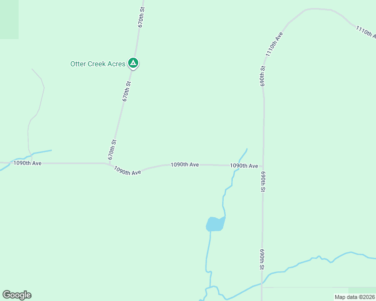 map of restaurants, bars, coffee shops, grocery stores, and more near E6783 1090th Avenue in Wheeler