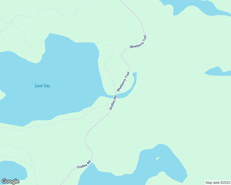 map of restaurants, bars, coffee shops, grocery stores, and more near 611 Blueberry Trail in Haliburton County
