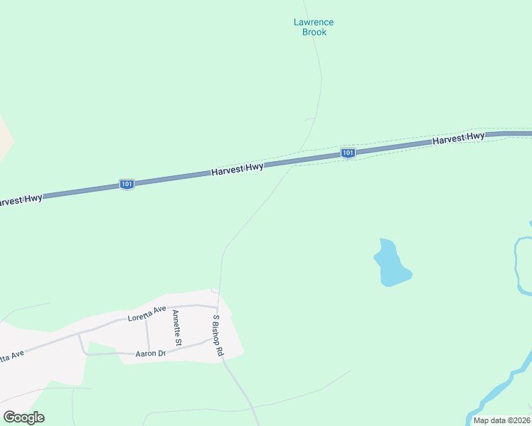 map of restaurants, bars, coffee shops, grocery stores, and more near 1764 South Bishop Road in Coldbrook