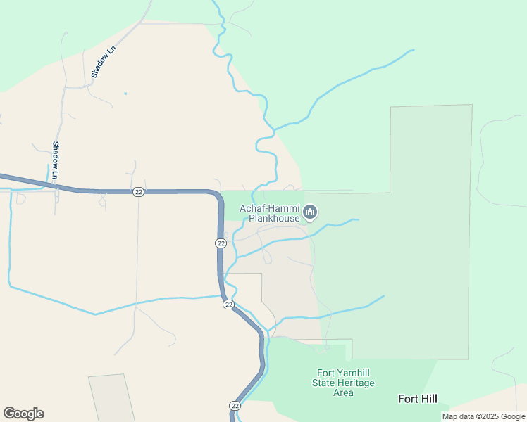 map of restaurants, bars, coffee shops, grocery stores, and more near 9600 Hebo Road in Grand Ronde