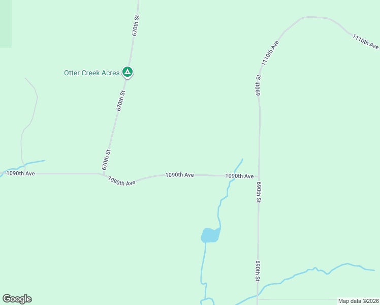 map of restaurants, bars, coffee shops, grocery stores, and more near E6783 1090th Avenue in Wheeler