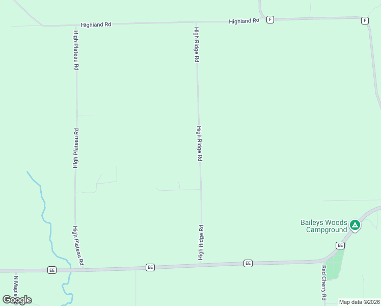 map of restaurants, bars, coffee shops, grocery stores, and more near 8359 High Ridge Road in Fish Creek