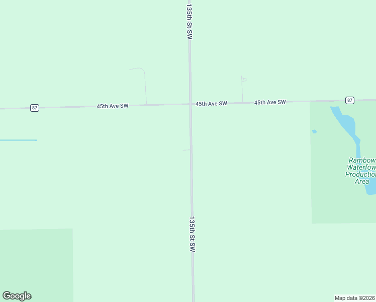 map of restaurants, bars, coffee shops, grocery stores, and more near 4776 135th Street Southwest in Raymond