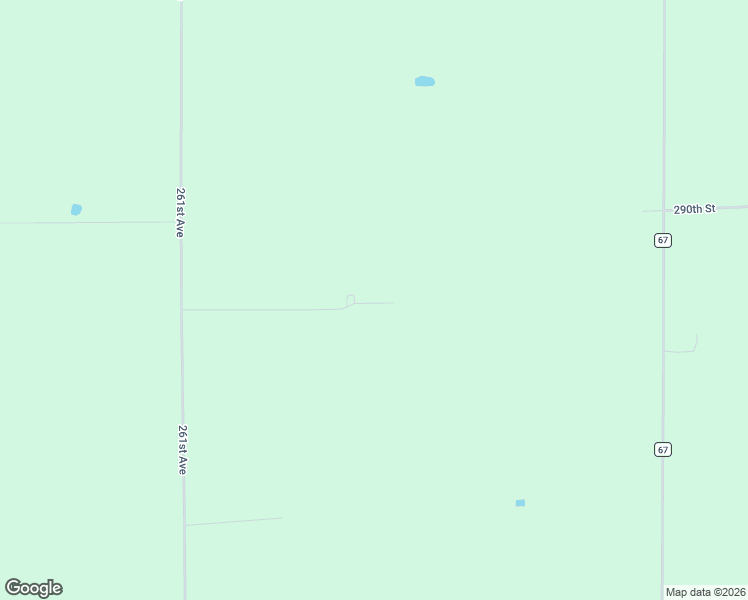 map of restaurants, bars, coffee shops, grocery stores, and more near 2715 261st Avenue in Madison