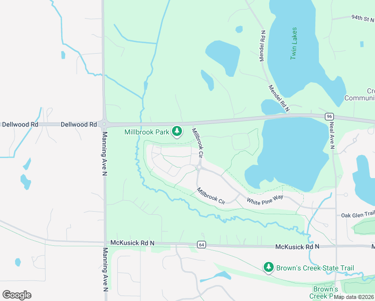 map of restaurants, bars, coffee shops, grocery stores, and more near 3383 Maureen Lane in Stillwater