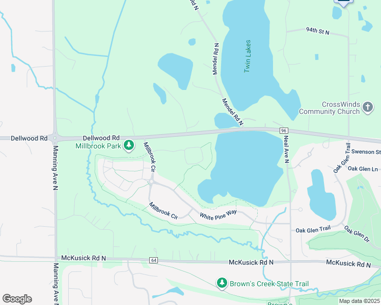 Walk Score Detail Map