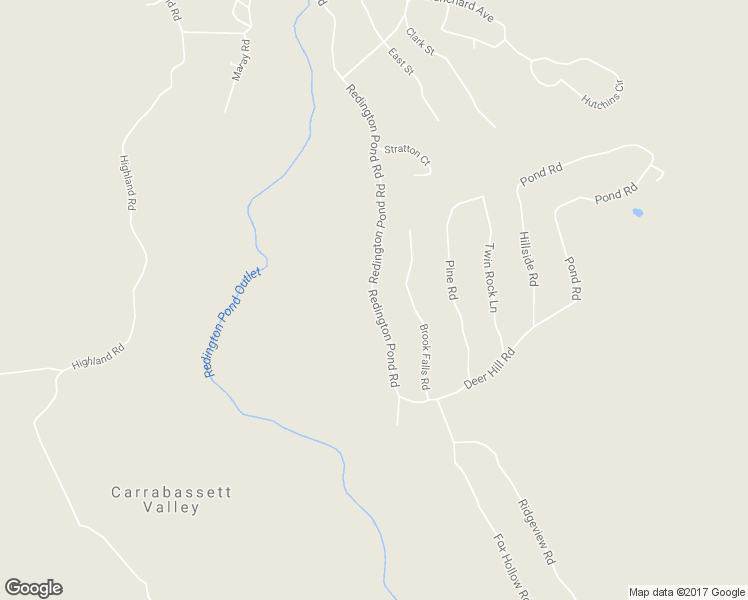 map of restaurants, bars, coffee shops, grocery stores, and more near Redington Pond Road in Carrabassett Valley