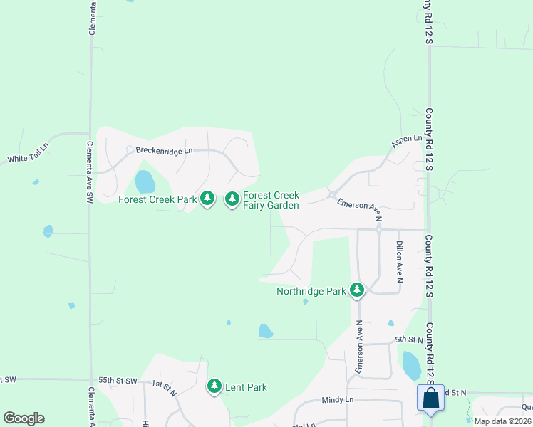 map of restaurants, bars, coffee shops, grocery stores, and more near 705 Aspen Lane in Montrose