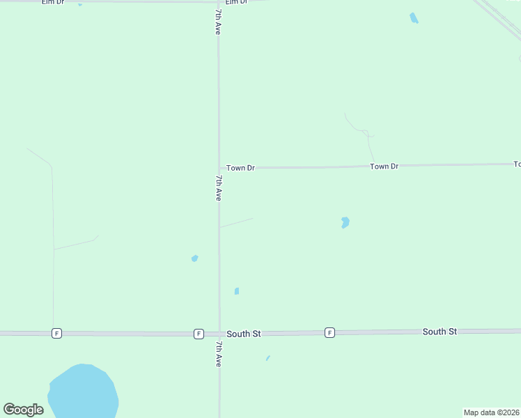 map of restaurants, bars, coffee shops, grocery stores, and more near N1350 7th Avenue in Lublin