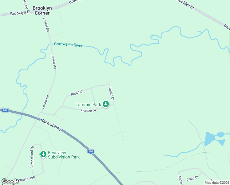 map of restaurants, bars, coffee shops, grocery stores, and more near 3028 Pent Road in Coldbrook